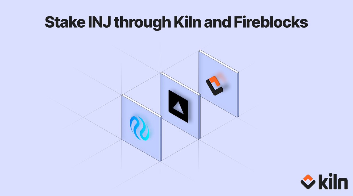 Kiln_finance's tweet photo. 🚀 @injective staking is now available through @FireblocksHQ and Kiln!

🖥️ Staking INJ on Kiln Dashboard is seamless: just log in, connect via @FireblocksHQ, and sign off on your transaction. That’s it! https://t.co/9qFs8PtIqZ