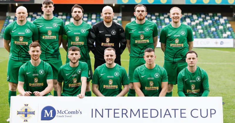 IrishFA's tweet photo. 🏆 It's still 0-0 after half an hour here at the National Football Stadium at Windsor Park in the @officialmccombs Intermediate Cup final 2024 🏟️ 

📺 Watch @CrumlinStarFC v @Immaculatafc LIVE on our YouTube channel ⤵️
