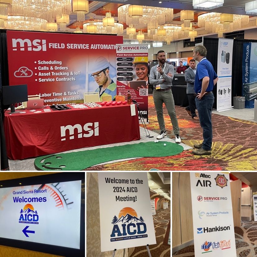 Day 1 at #AICD was off to a great start and some competitive putting ⛳️ at our booth. Stop by today and check it out for yourself. Want to learn more about #fsm software that will set you up for 2024? Read this recent case study! hubs.ly/Q02vByND0