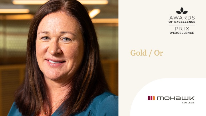 Congratulations to Tara-Lyn Dinyer, winner of the #CICan24 Gold Award for Leadership Excellence! Félicitations à Tara-Lyn Dinyer pour avoir remporté le prix d'or pour l'excellence en matière de leadership. @MohawkCollege