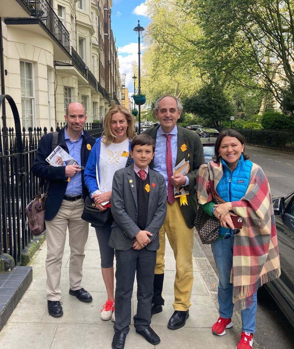 Many thanks to (some of) today’s doorknockers this time in Sunny Marylebone