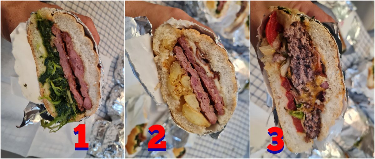 Senza interrogarvi sugli ingredienti, a sentimento, quale panino scegliete?