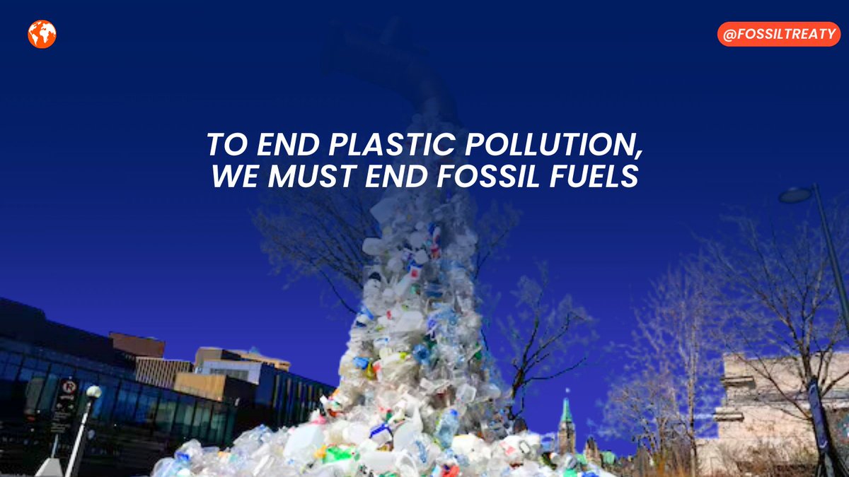 #PlasticsTreaty 🤝 #FossilFuelTreaty At the recently concluded #INC4 session in Ottawa 🇨🇦, the negotiation of a historic #PlasticsTreaty was brought to center stage. 🧵 to find out more!