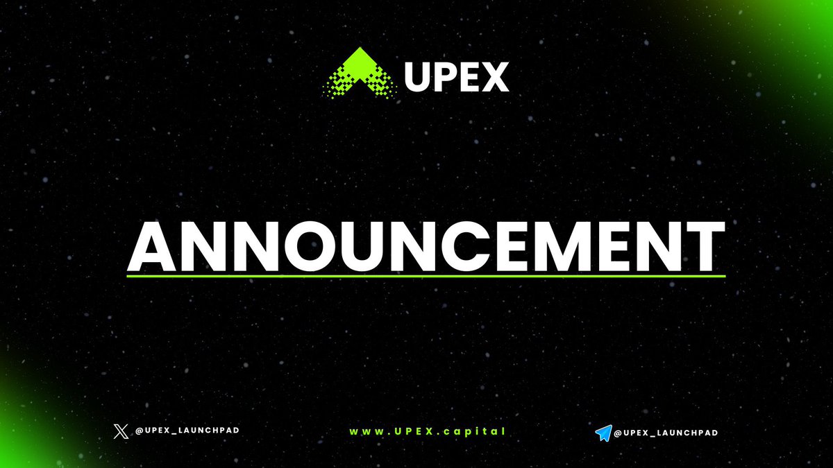 Dear Upex Investors 📢

All the refunds have been processed 100% into the original wallets 💯

We are sorry for the inconvenienced caused. Nevertheless we feel honored that many of you put your faith in the team & invested into our idea ❤️

Later this week we will drop all the