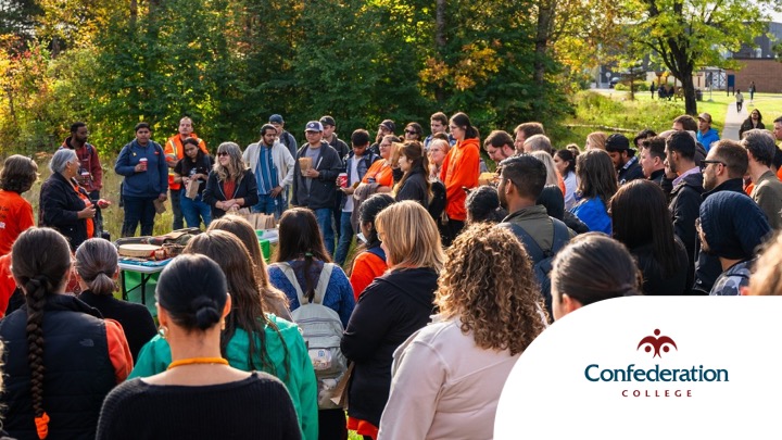 Congrats to @Confederation College, winner of the Gold Award for Excellence in Sustainable Development! Félicitations au @Confederation College, gagnant du prix d'or pour l'excellence en développement durable!