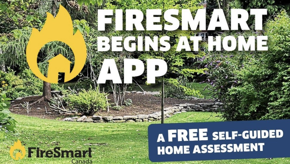 Is your home and property protected from wildfires? 🔥   Take the @FireSmartCanada free assessment and get free tips to protect your home and property and make it as safe as possible.   You can also download the #FireSmart app from the Google Play Store or the Apple App Store.…