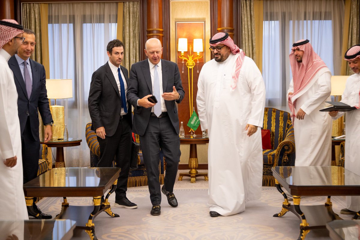 HE Minister of Economy and Planning and David Solomon, Chairman and CEO of Goldman Sachs Group, Inc., discuss the Kingdom’s economic transformation under #SaudiVision2030, as well as investment opportunities and topics of mutual interest.