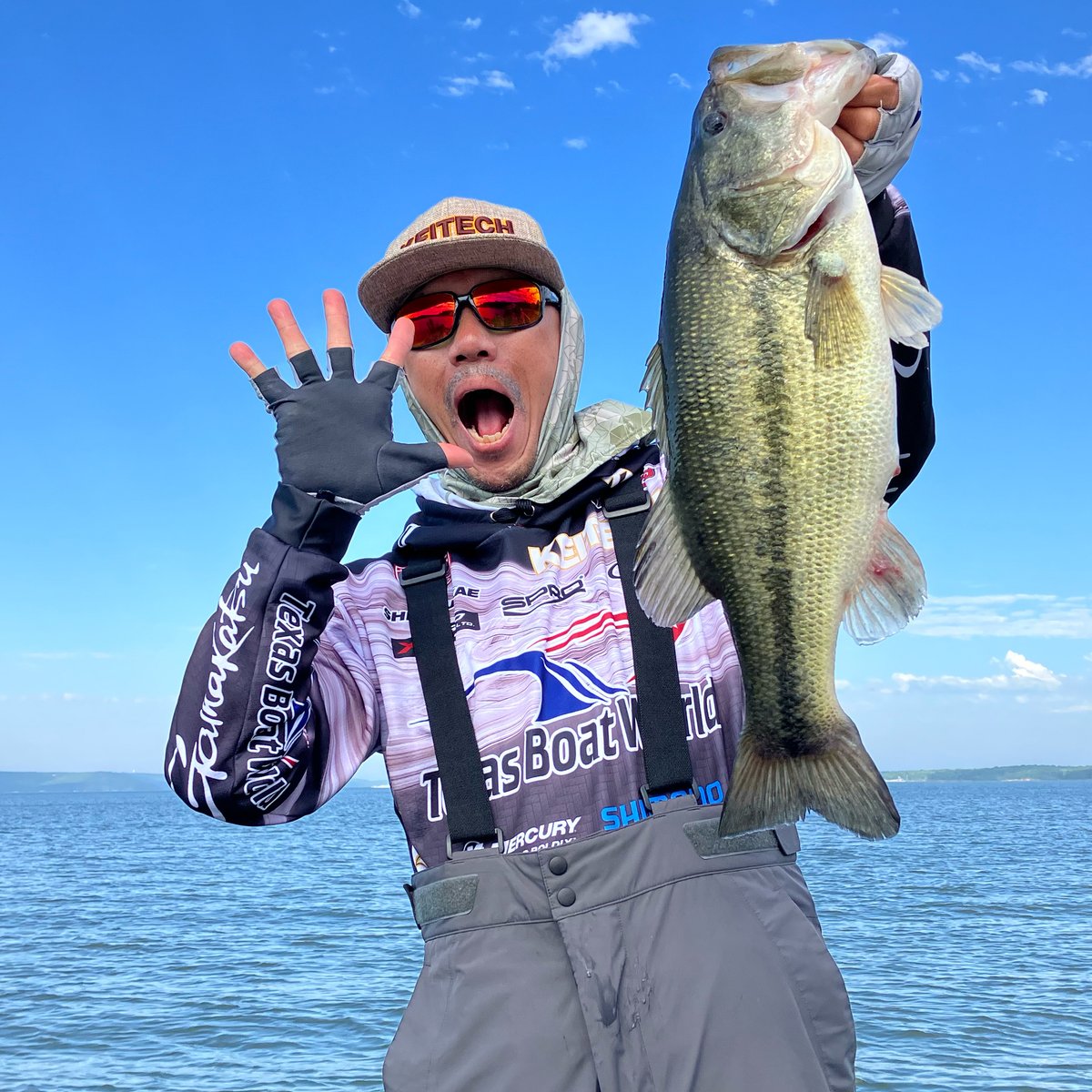 When you go to Lake Eufaula in Oklahoma, these are the kind of fish you're looking for.

The @BassProShops BPT pros of Group A have landed on some quality bass on Day 1 of MillerTech Stage Four Presented by @RedCon1Official – and there's plenty more to come. 

#visioneufaula