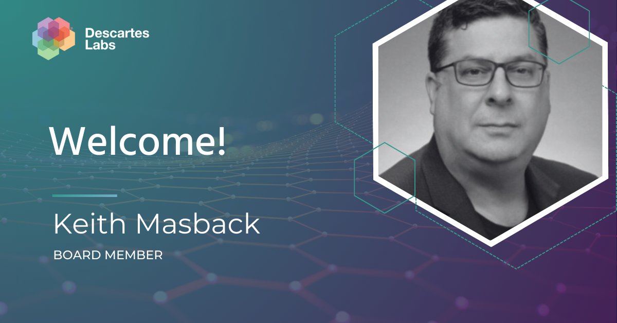 PRESS RELEASE Descartes Labs Welcomes Keith Masback to Board of Directors. He'll also serve as advisor to Descartes Labs subsidiary, Descartes Labs Government, which will unveil its new Retina OSINT/GEOINT intelligence extraction solution at #GEOINT2024. hubs.ly/Q02vBt780
