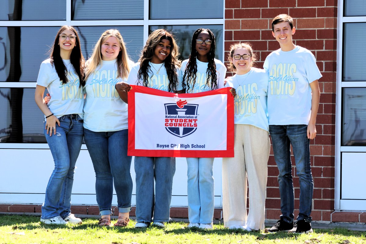 Elite status! The RCHS Student Council has been recognized as a 2024 National Gold Council of Excellence by the National Association of Student Councils. These student leaders & their advisor, Leah Voth, make a huge impact on their school and community. rcisd.org/article/1575922
