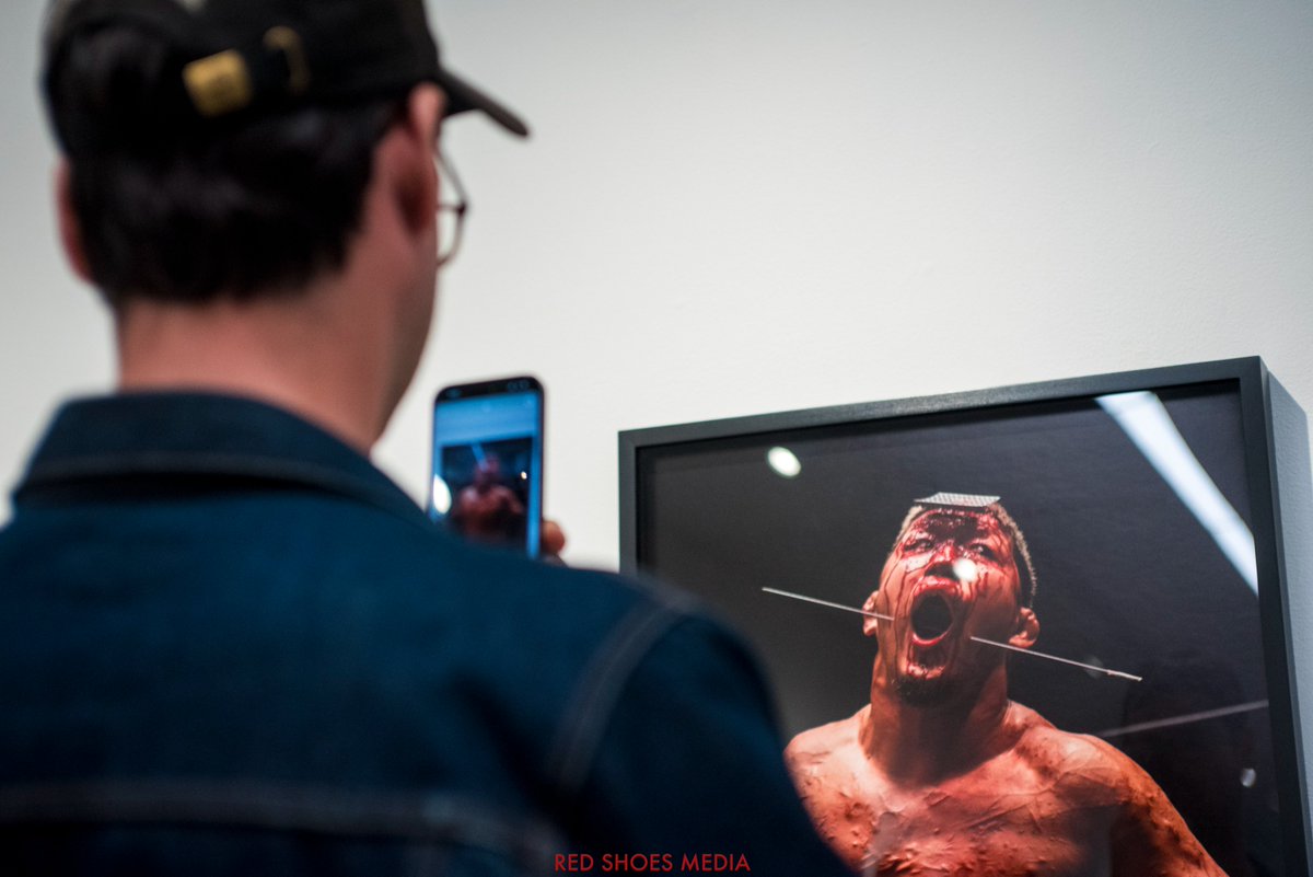 I went down to see Nick Karp and the gang, putting deathmatch imagery in a gallery. more shots via redshoes.media