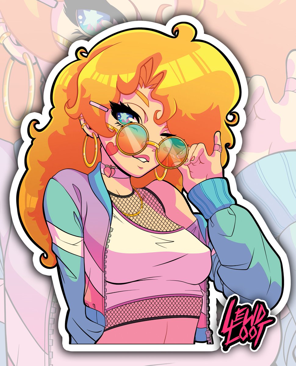 🧡♥️ Summer Synth Girl to bring some warm music to your aesthetic ♥️🧡

- Design by Chris LaPrade -

You can get these as a handmade sticker from the Etsy link Below:  
etsy.com/shop/LewdLoot

#synthwave #synth #summersynth #sticker #etsyhandmade #lewdloot