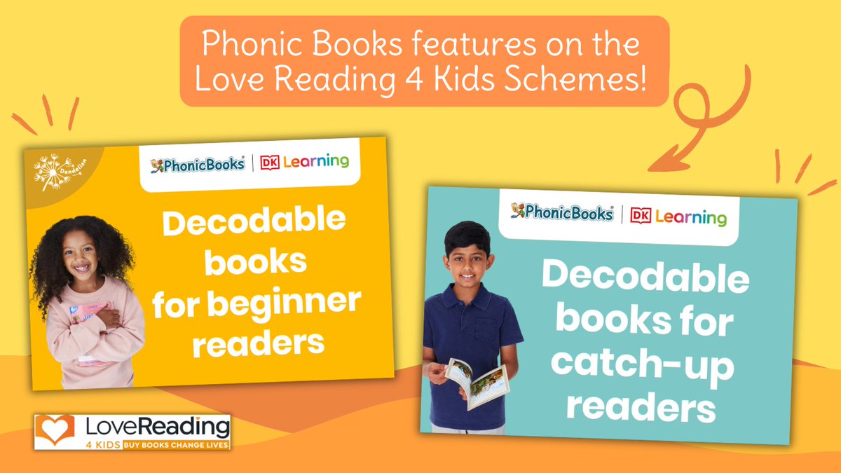 We’re delighted to share that the @lovereadingkids Reading Schemes have been updated to include all Phonic Books series, including Hidden in Paris and Dandelion World ⭐ Take a look… Catch-up readers: ow.ly/9JOA50RqWoV Beginner readers: ow.ly/564R50RqWoT