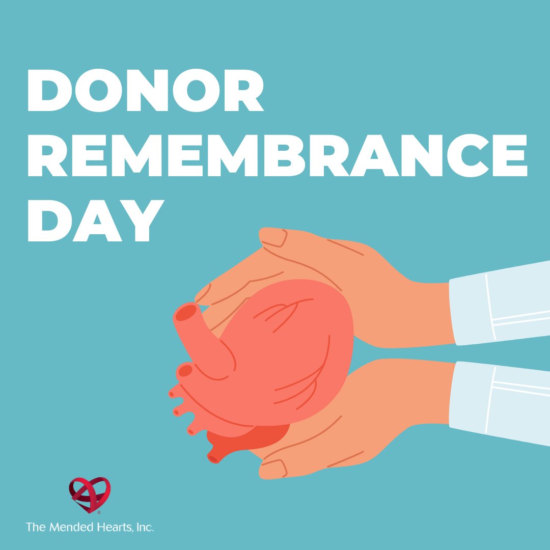 Today is #DonorRemembranceDay 💙💚 

Today marks the last day of #NationalDonateLifeMonth and today we honor and celebrate the donors who have given the gift of life through organ, tissue, and eye donation. If you or a loved one is celebrating a donor share their name below👇