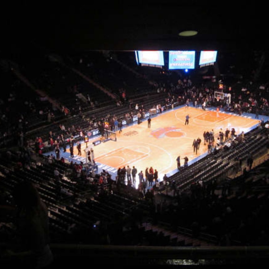 Cheapest single ticket to Knicks-76ers tonight at MSG? $625 all in at @TickPick. Here’s your view…