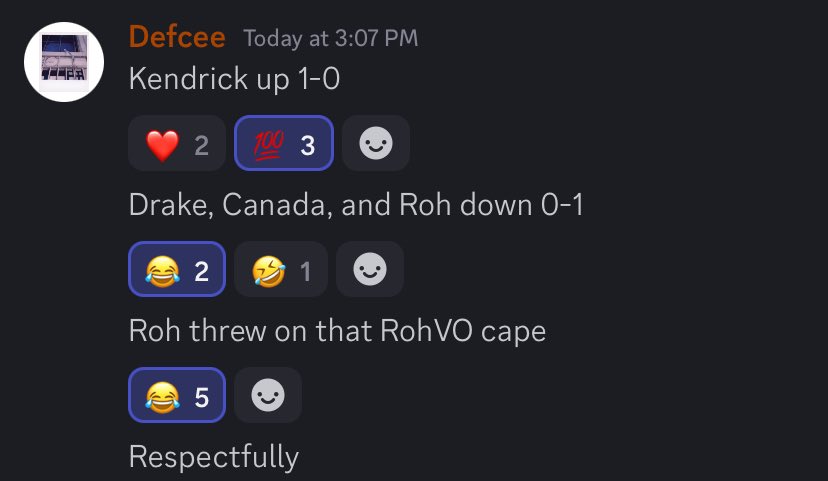 Been saying this in replies since, but I need to formally state that I take this back The last straw was @defcee sending this rather mean message in the RMPP discord 😭 Upon further review, I was wrong… there were way more clever digs than I initially caught Dot came correct