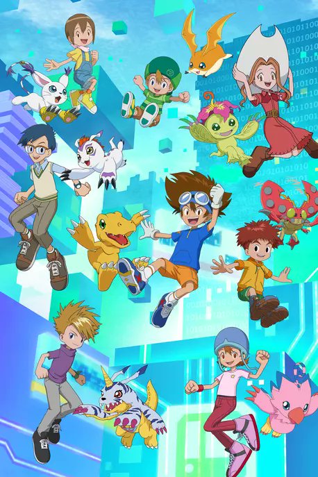 I love both Digimon Adventure 1999 and 2020 Reboot 💖