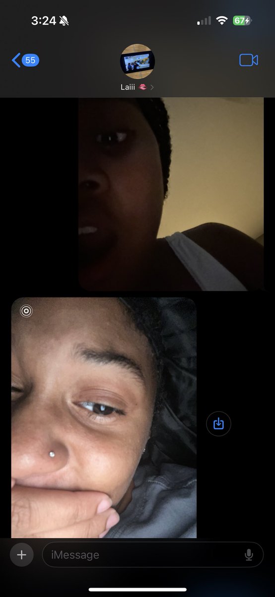 this bitch always gotta make sure im suffering with her 🤦🏾‍♀️