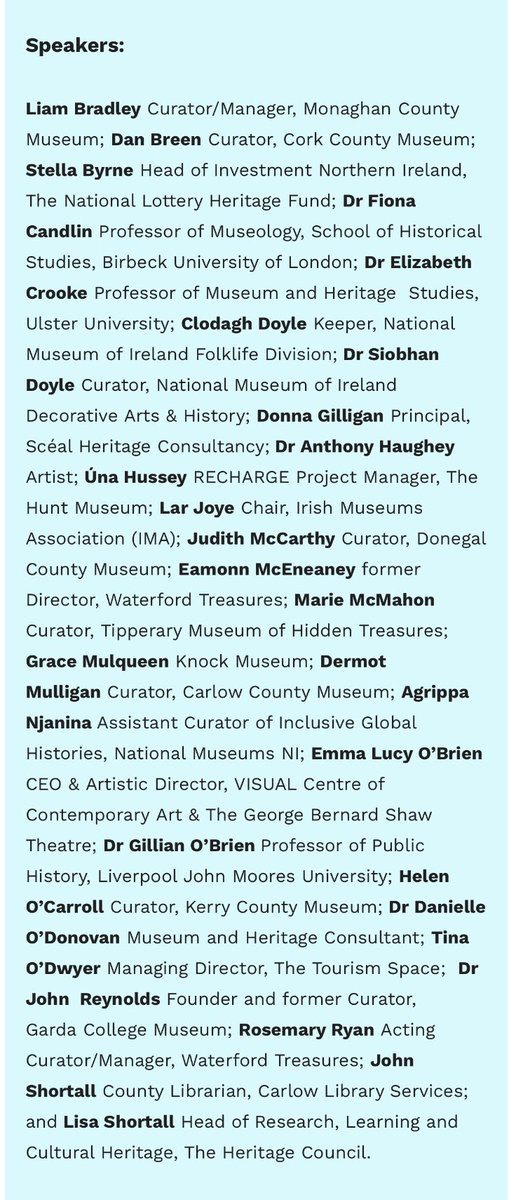 Irish Museums Association (IMA) tweet media