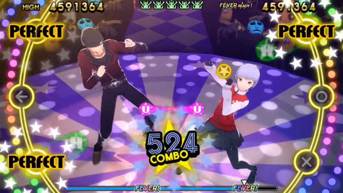 I was checking P4D videos because I had one of the Pursuing my True Self remix in the head and I kinda forgot about the crossover alt colors