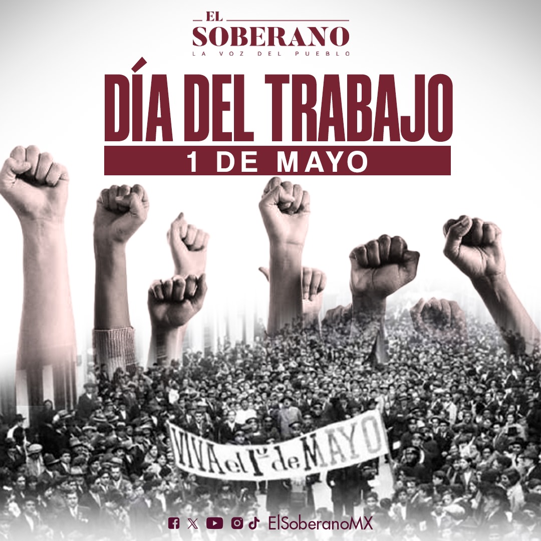 Hoy #1DeMayo, #DíaDelTrabajo, celebramos la mejora del salario mínimo y los días de vacaciones de los trabajadores mexicanos durante la 4T.