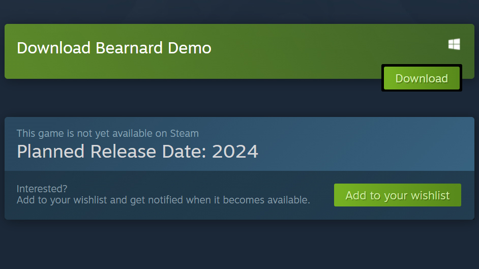 bearnardthegame's tweet image. Have you played my demo yet? No? Then head over to my Steam page and join the adventure! 🐻🏹 

Click here to get the demo now! 🎮👇
 store.steampowered.com/app/2422210/Be…

#IndieGames #SteamDemo #DiscoverIndie #PlayIndie #indiegame #turnbased #pixelart