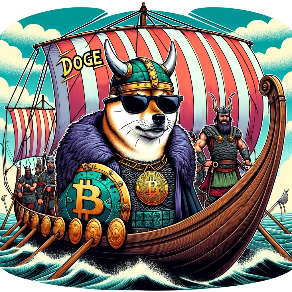 GM #DOGECOIN FAM 👾

Setting sail on the high seas of crypto 🚀🌊 Embracing the spirit of adventure with $DOGE 

Let's conquer new heights together
#Bitcoin #Dogechain
