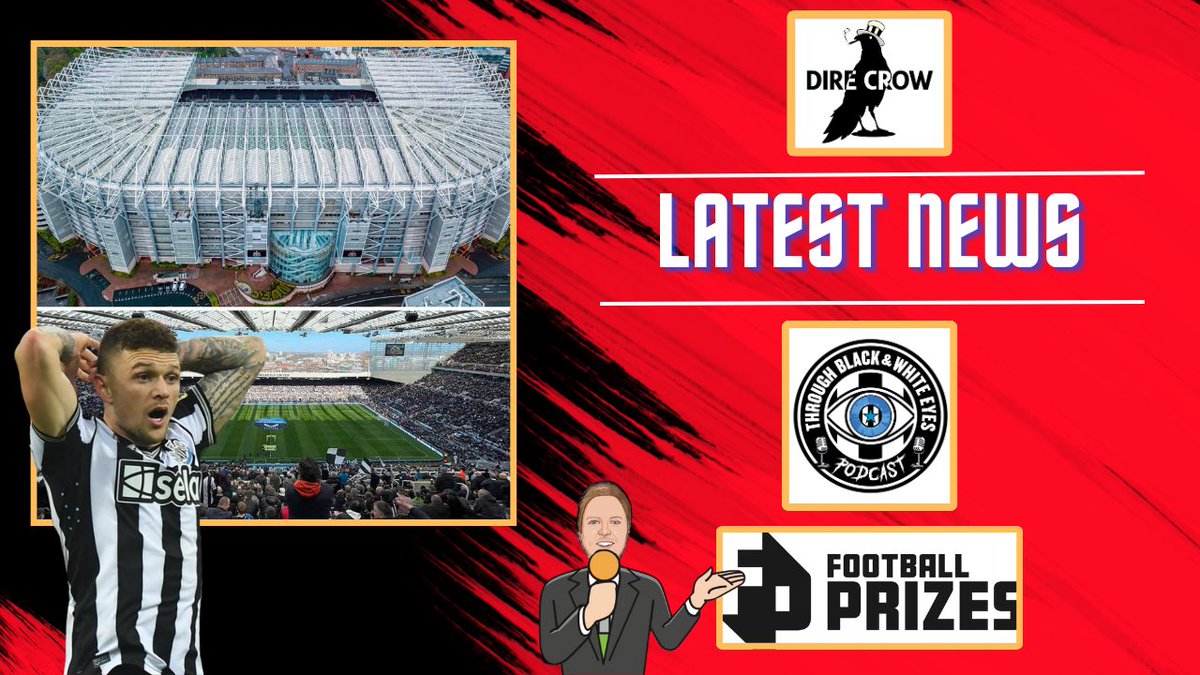 #NUFC LATEST NEWS - GROUND EXPANSION - NEW FFP RULES - TRIPS - PRIZE DRAW youtube.com/live/8N5Kuggf_… via @YouTube live 2pm UK time on @ThroughBWEyes We have the $40 gift card to give away with @DireCrow_Shop Hopefully joined by @JohnOHareOK & @lazlo325 👊