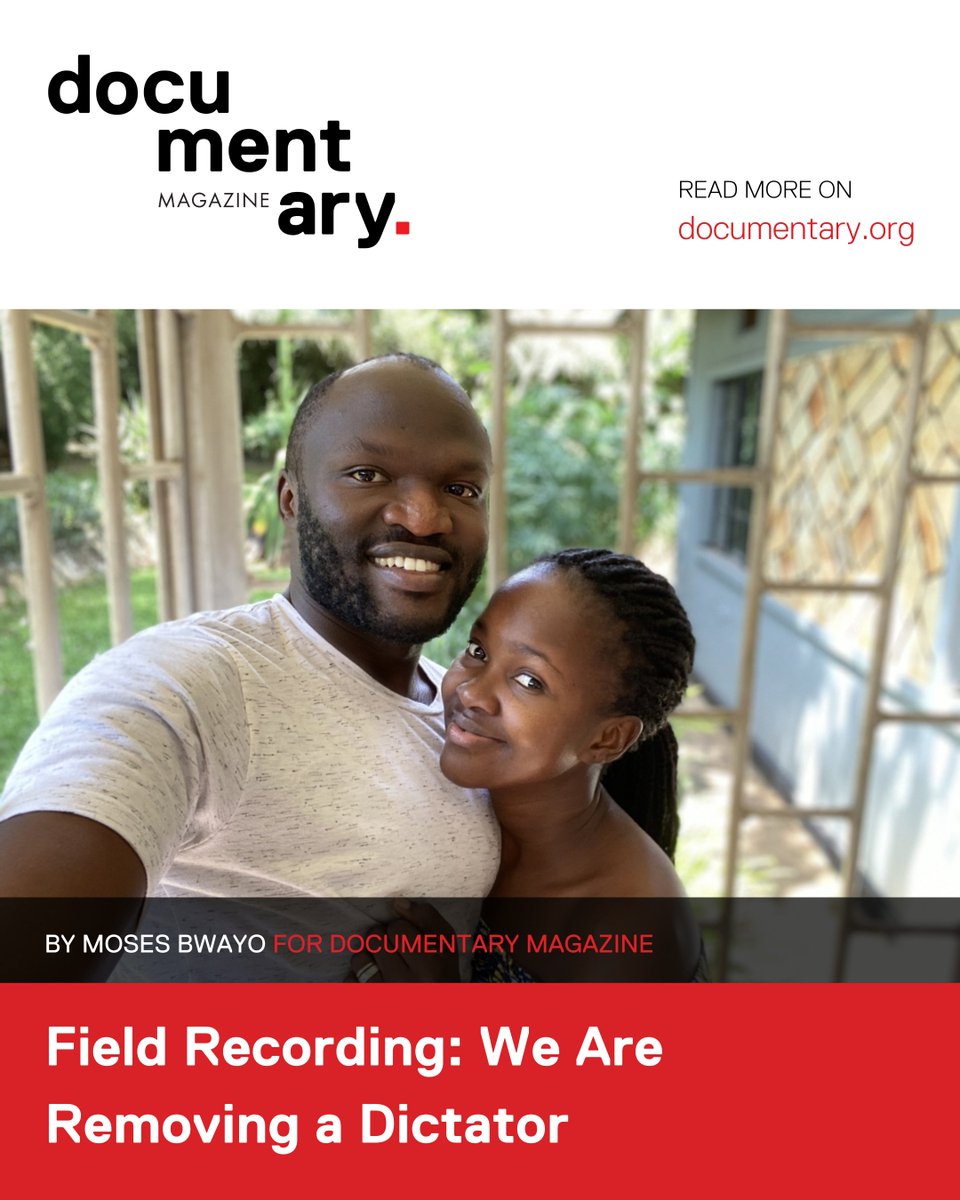 IDAorg's tweet photo. Moses Bwayo wrote, “I had been shot in the face at close range while filming, arrested, thrown in a crammed police cell, and denied access to a lawyer.” Read the full article at #DocumentaryMag: https://t.co/rdoGgA0wp3. https://t.co/R9Rr9hS5g3