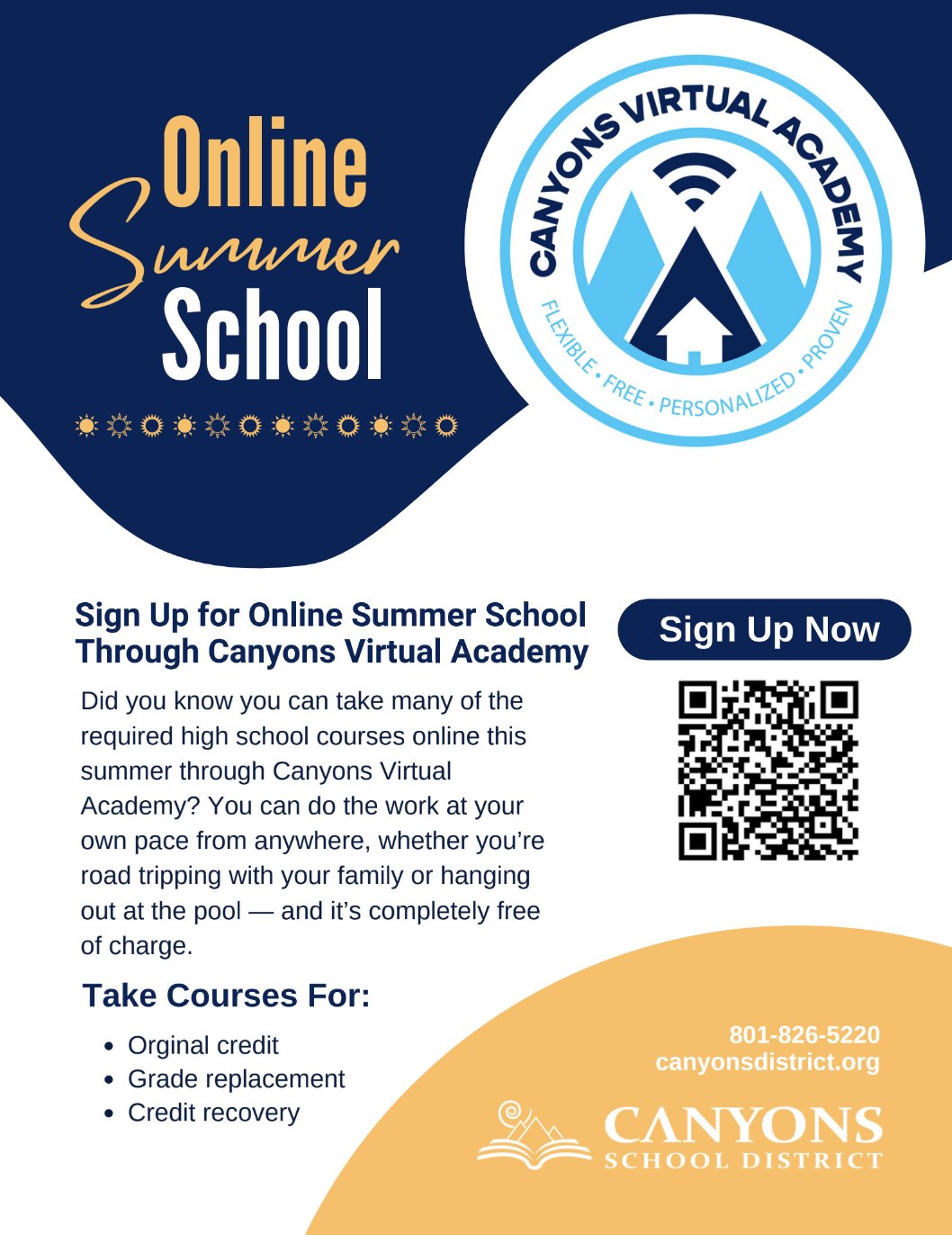 Canyons District on X: &ldquo;Any high school student in Utah, including 