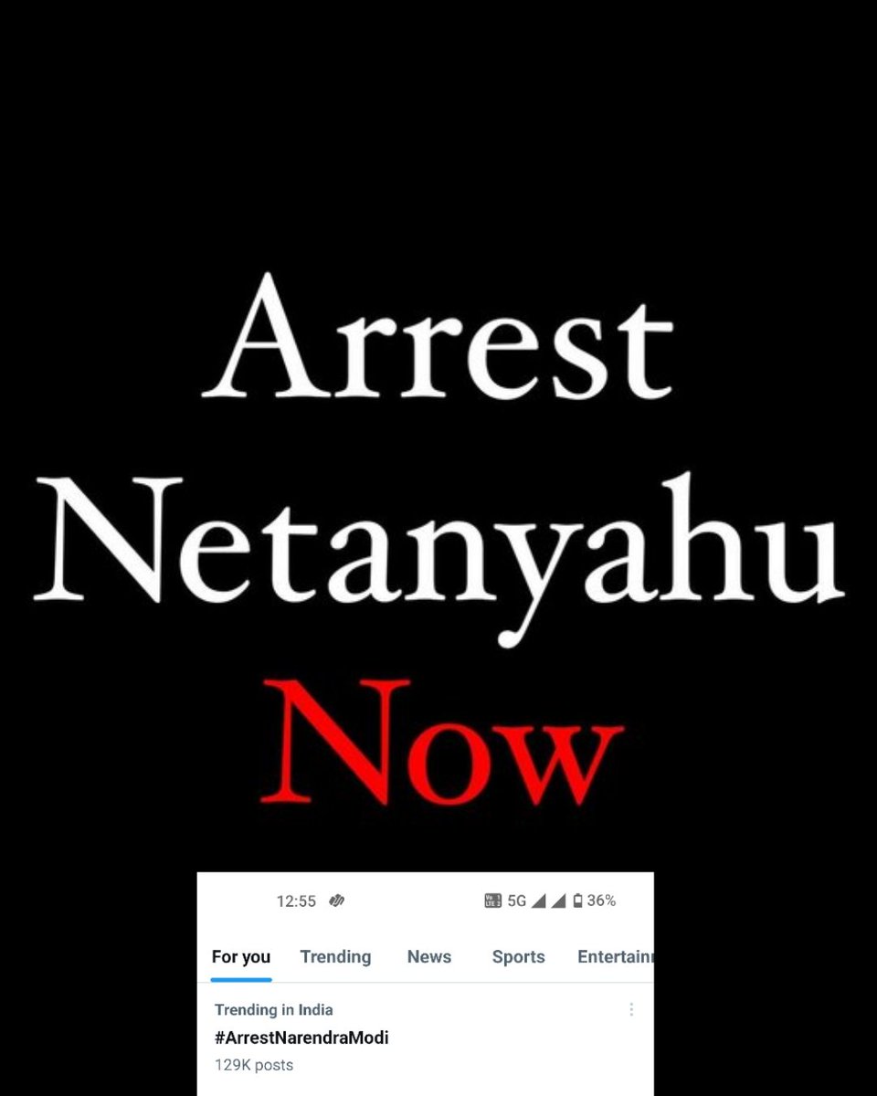 Prime Minister of 
I for Israhell and I for India
N for Netanyahu and N for Narendra 
#ArrestNetanhuNow
#ArrestNarendraModi
#heartattack 
#BalatkariParivar
#CovidVaccines #T20WorldCup2024 #covidshield
