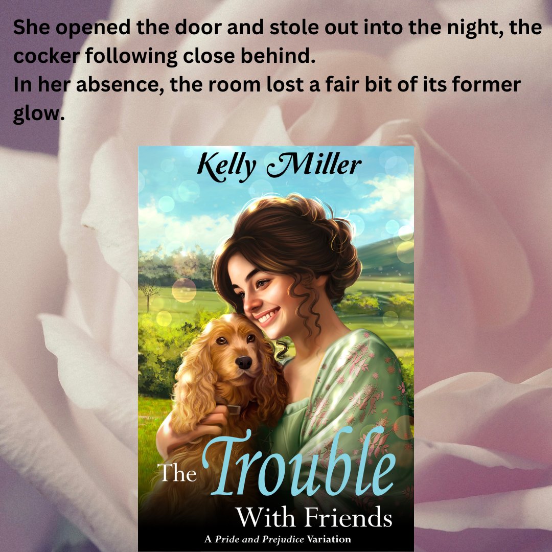 'I find that Ms. Kelly’s books are the perfect cure for a stressful day, and “The Trouble With Friends” certainly met and exceeded my expectations.' ⭐️⭐️⭐️⭐️⭐️ “The Trouble With Friends,” a sweet #PrideandPrejudice #Regency #Romance! bookgoodies.com/a/B0CLTCCC7P What will Darcy do