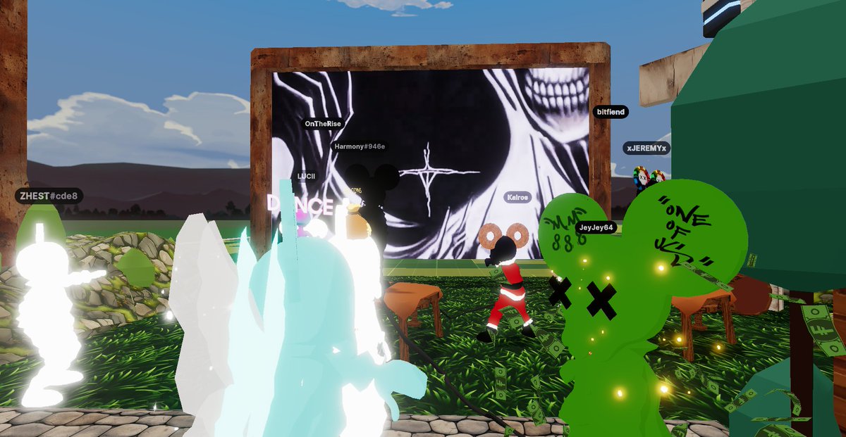 Meeple Party in @decentraland! If you know you know!!! PULL UP! decentraland.org/play/?position… #NFT #CRYPTO #MANA @ontherisecc34 @vtatveth @Aeon_Smash @CardinalQuack @real_siswyd @P_outine @brandon_manus @_MannyAlves @GoldGuyDCL @maryanaDCL