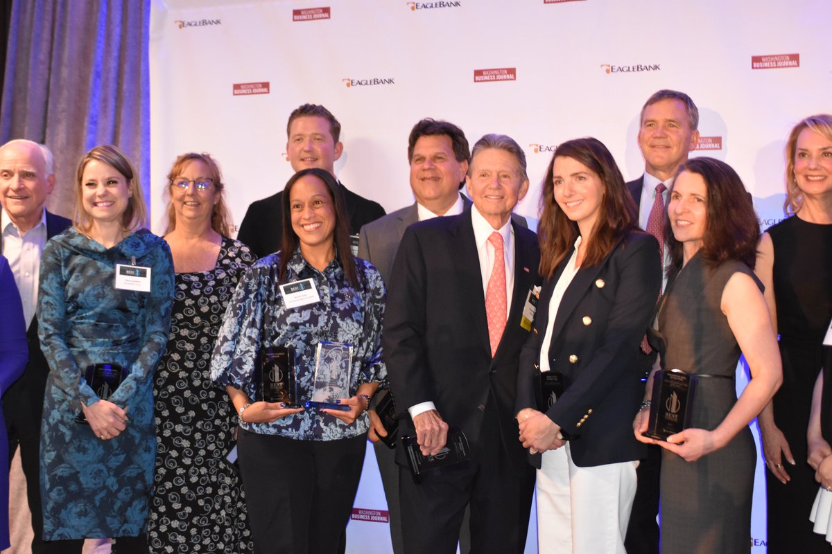 We were thrilled to connect with @WBJonline and real estate industry leaders at this recent event. Our team accepted the Nonprofit Developer of the Year award. Thanks for the shout out @think_moco and @SourcetheSpring and congrats to all winners!