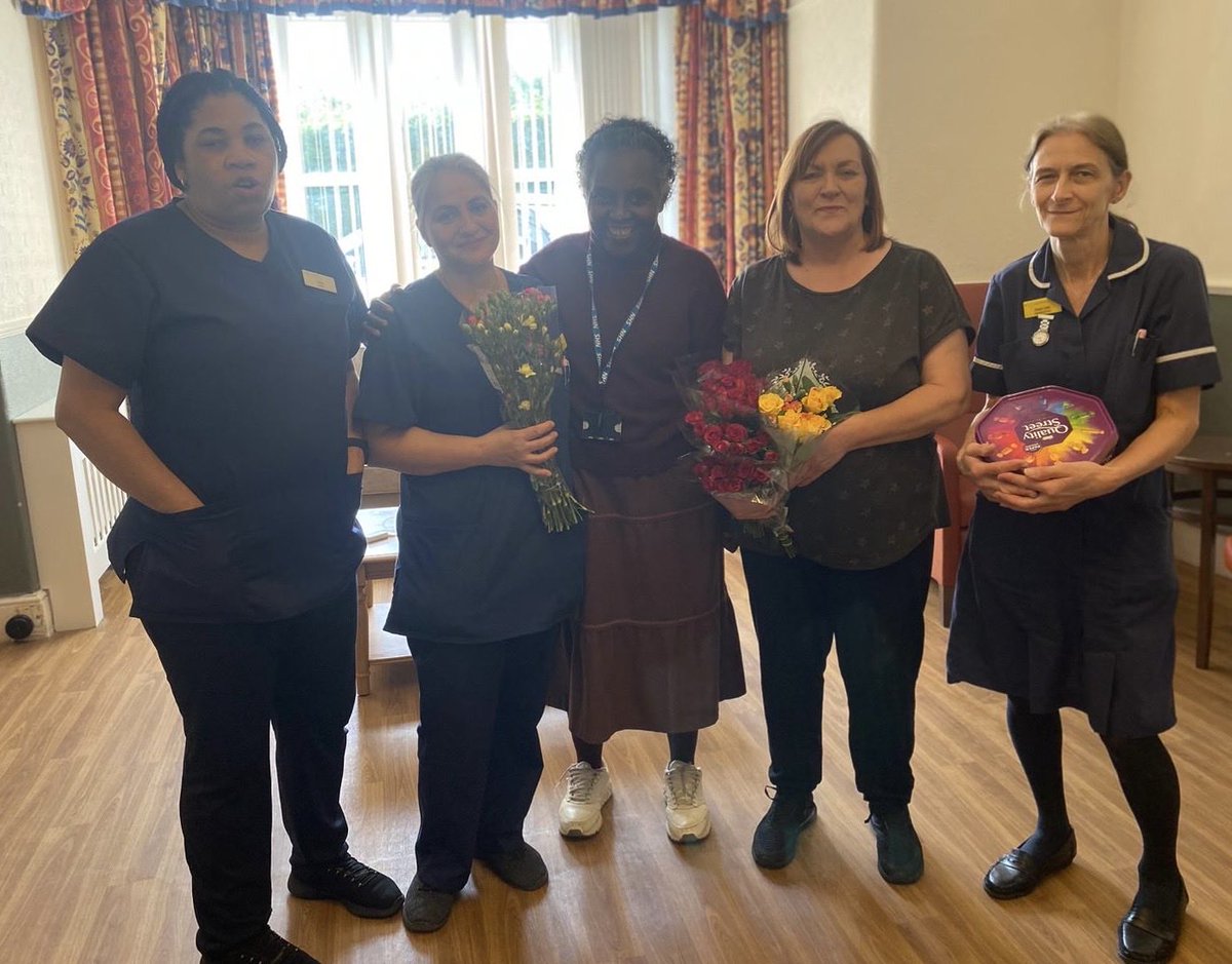 Wendy Mead (@wendymgcc) on Twitter photo We said goodbye and thank you to Dr Mary today 🥰 she brought a rose to give to each resident and a lovely gift for the Grange team 🌹#carehomes #oxfordshire #kindness <a href="/ForestHealthLtd/">Forest Healthcare</a> We said goodbye and thank you to Dr Mary today 🥰 she brought a rose to give to each resident and a lovely gift for the Grange team 🌹#carehomes #oxfordshire #kindness <a href="/ForestHealthLtd/">Forest Healthcare</a>