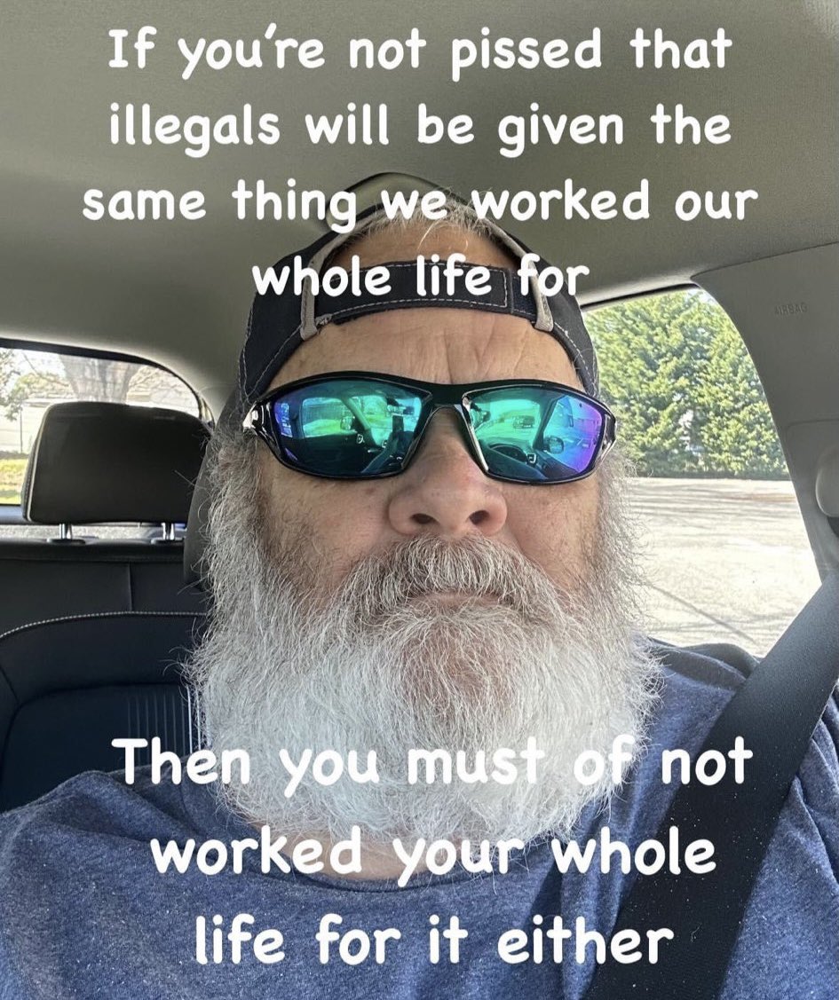 a) I’m almost 63, and I’ve busted my ass my whole life. Still am. b) hell yes this pisses me off big time. What’s your response? 🫵🏼