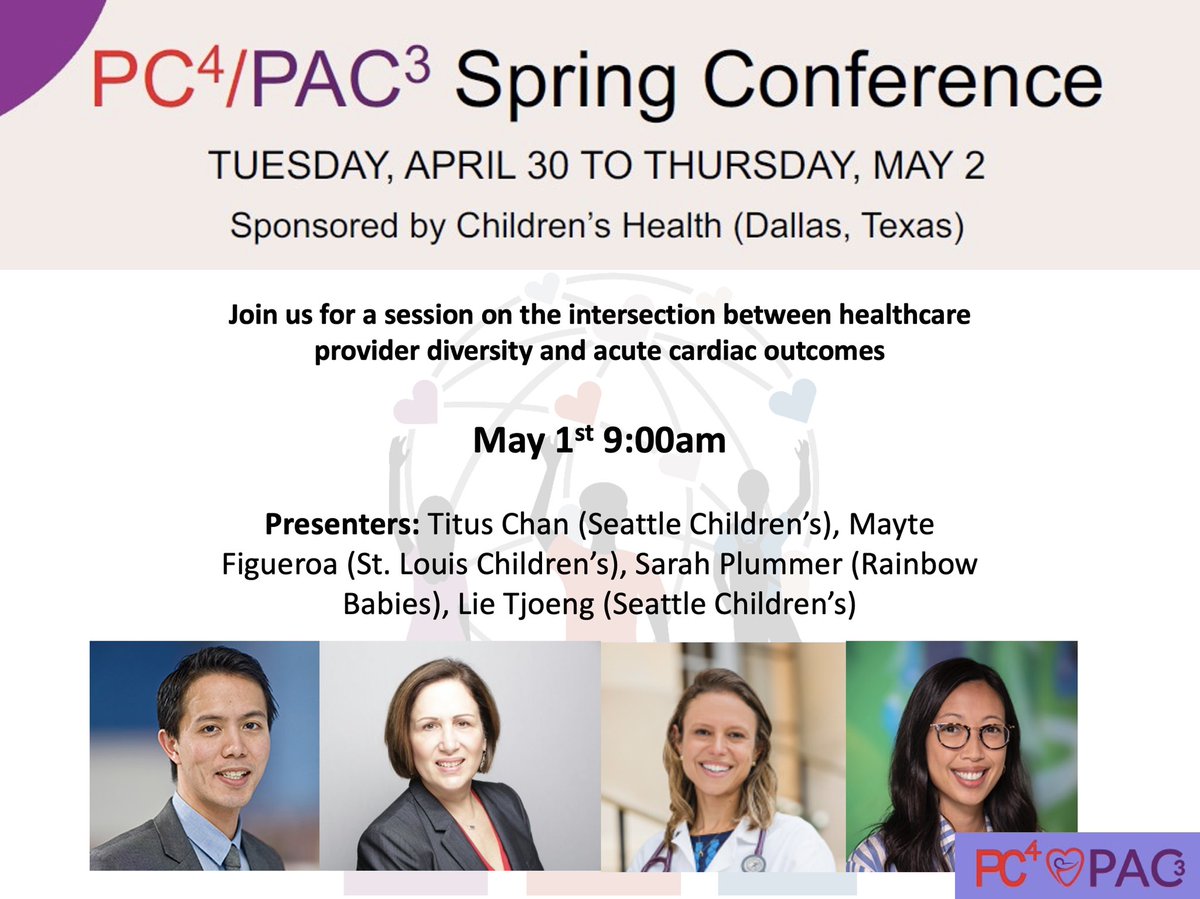 Start tomorrow morning with a discussion of healthcare team diversity and clinical outcomes #PC4PAC3Spring2024 @pac3quality #PedsCICU #Diversity #healthequity #DEI