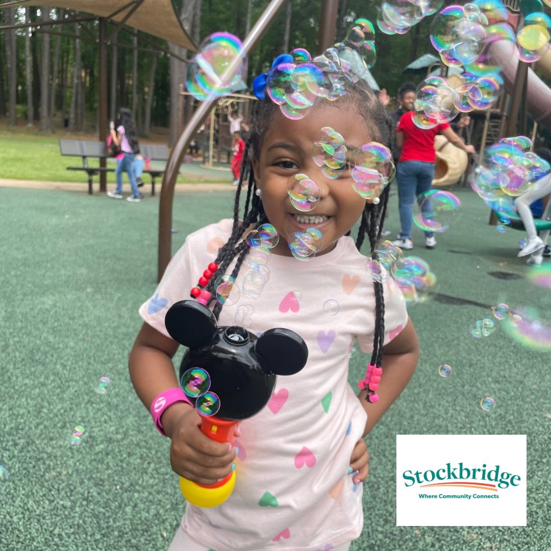 There is nothing better than bubbles, laughter, and smiles at the various parks throughout the City of Stockbridge!☺️🤩🫧 Drop by a city park for yourself! Our parks are scenic and capture the very essence of community! 🌺🌳 Website: Stockbridgega.org #CityofStockbridge