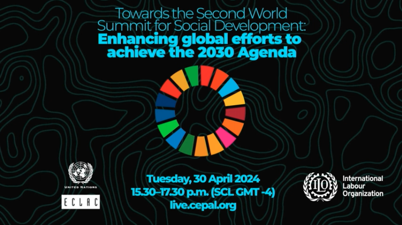 ¿Cómo fortalecer los compromisos globales en torno a la #Agenda2030 y sus 17 #ODS, de cara a la 2⃣ Cumbre Mundial sobre Desarrollo Social que se celebrará en 2025? 🤔 Participa #AHORA del evento #ENVIVO 📺 live.cepal.org Con @cepal_onu