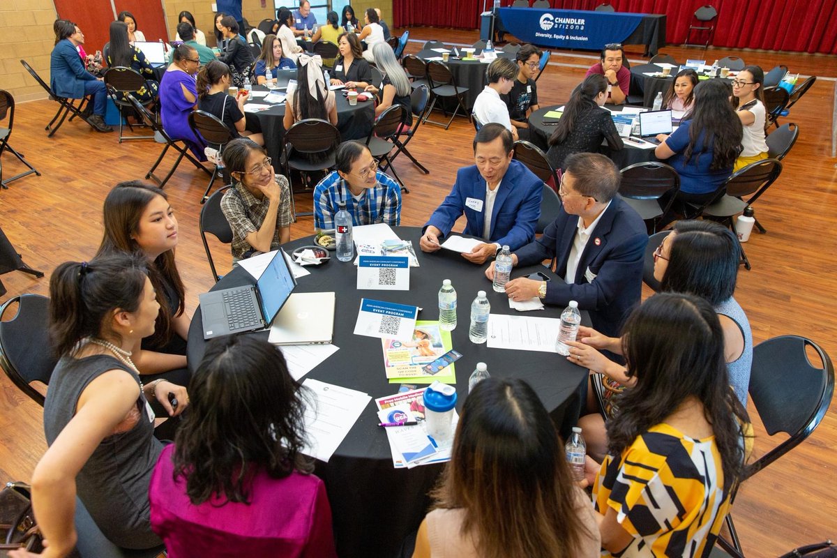 TOMORROW is the Asian American Community Connection! Connect with the community and listen, learn and engage in meaningful conversations. Get all the info and register at chandleraz.gov/AAPI