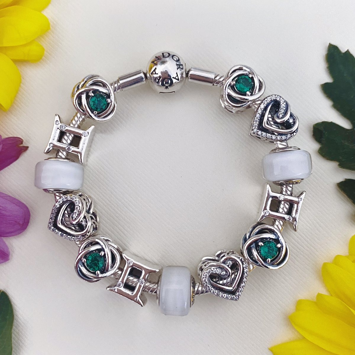 Happy May! Gift birthstone and Zodiac charms to friends and family born in May: to.pandora.net/TEk0ms 📷: instagram.com/donna_pandora