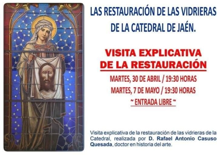 Tras muchos años en espera para la actuación sin que nadie la llevara a cabo, una intervención decisiva de #JaénMereceMás propició la intervención de la #JuntaDeAndalucía para la restauración de las #vidrieras de la #Catedral de #Jaén.