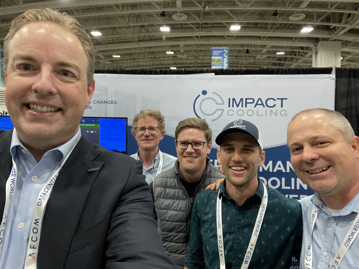 Impact Cooling and @Seguentetech both exhibited the breakthrough cooling solutions they’re developing under ARPA-E's COOLERCHIPS program at @DataCenterWorld 2024, and Program Director Dr. Peter de Bock got the chance to stop by their booths. #ARPAEontheRoad