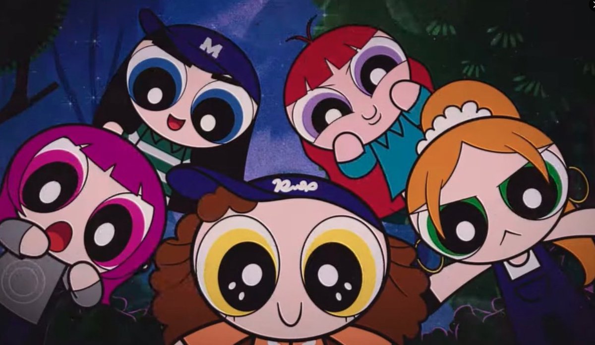 AboutMusicYT's tweet photo. NewJeans powerpuff girls debut a new look. https://t.co/fT6LCm0jI0