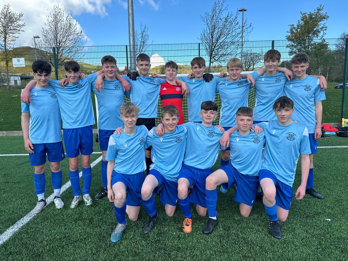 Well done to the u15 football team for winning 7-0 at the weekend against @HolyRoodPE Goals from Fearn ⚽️⚽️⚽️⚽️ Green ⚽️ Aitchison ⚽️ Nutley ⚽️ Another huge thanks to our sponsors at @mitie for the kits! Boys looking sharp!