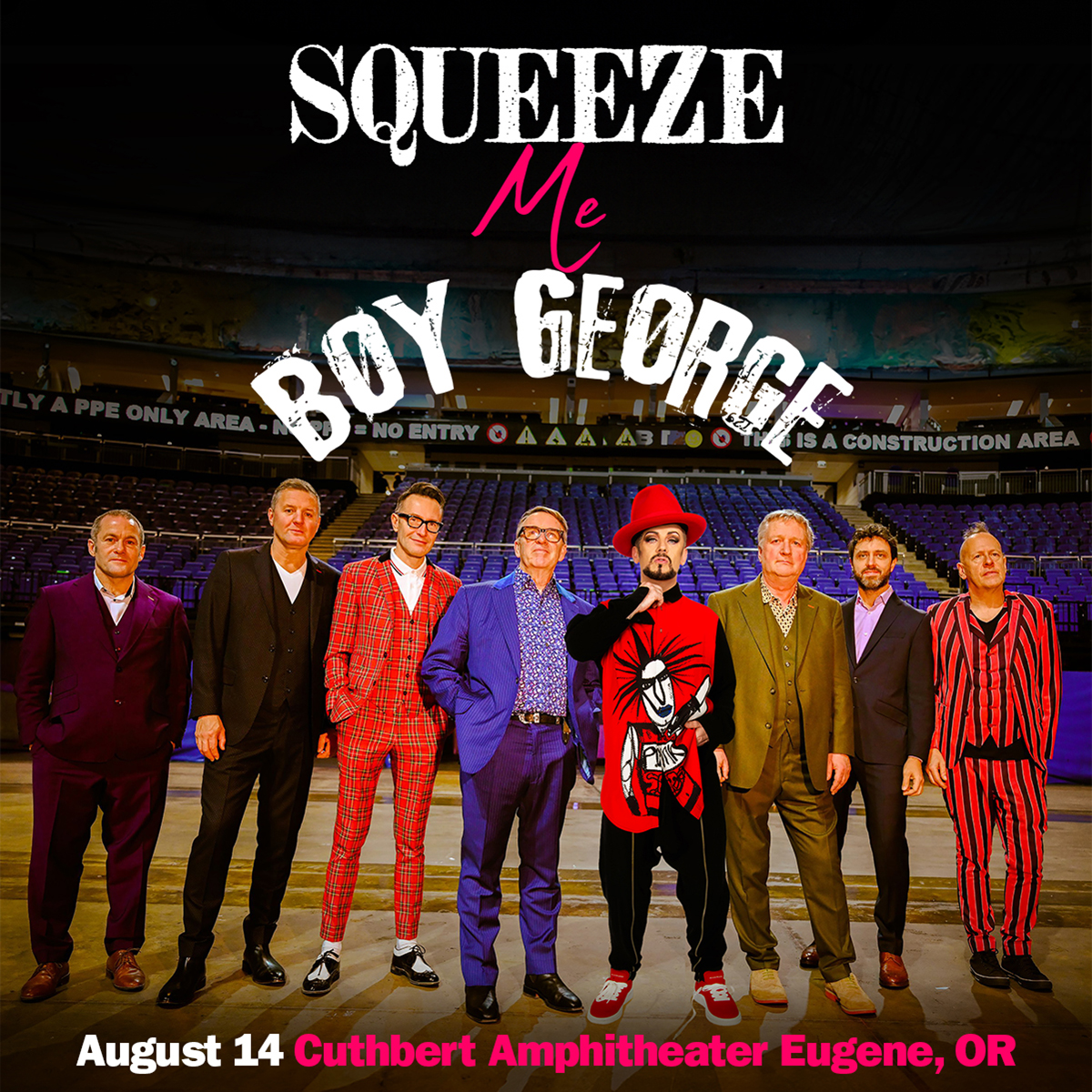 ANNOUNCEMENT: Squeeze / Boy George &amp; Culture Club - 2024 Tour is coming to Cuthbert Amphitheater Wednesday August 14th! Tickets on sale Fri. May 3rd at 10am only at Cascade Tickets/eTix 

bit.ly/SqueezeBoyGeor…