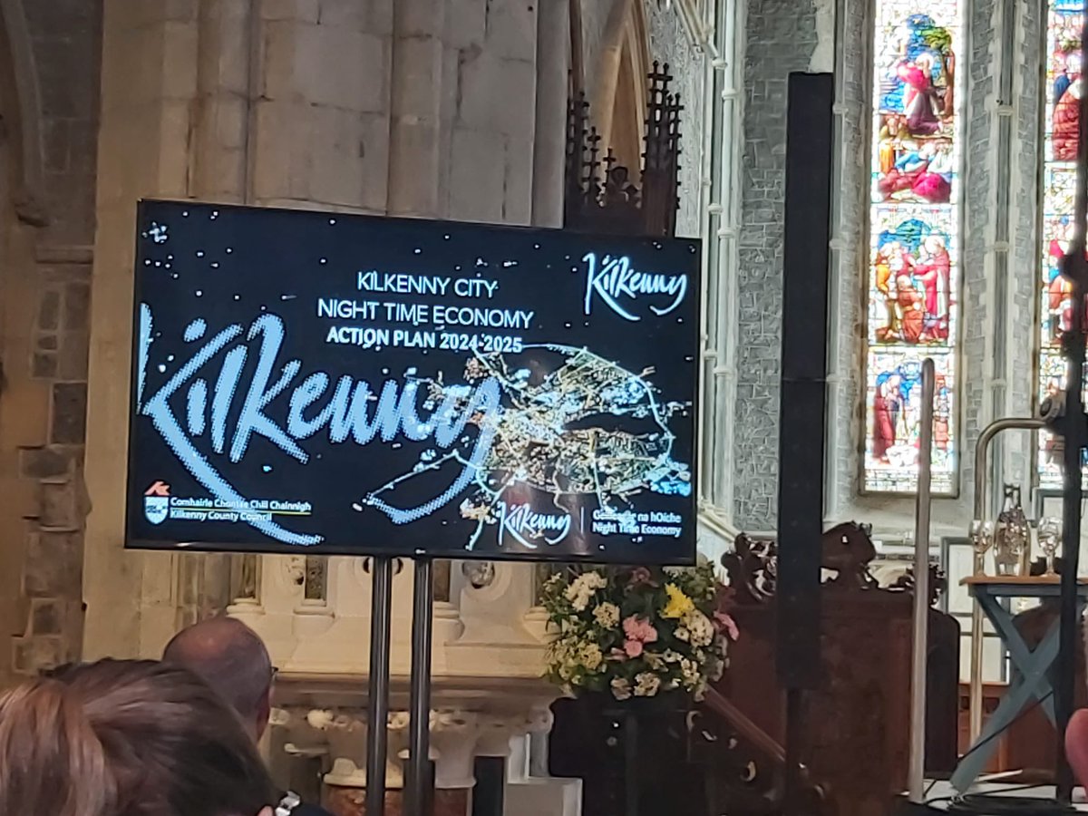 We were delighted to attend the launch of the Destination Experience Destination Plan, and the Nighttime Economy Plan for #kilkenny today at @infocathedral @Failte_Ireland @KilkennyNotices @LoveKilkenny #kilkennychamber #kilkennybusiness #visitkilkenny #failteireland