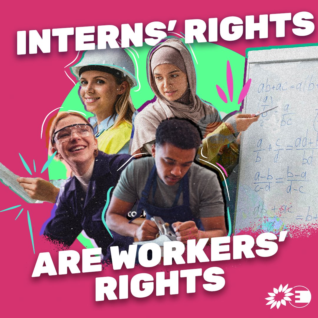 Interns are workers. And they should be paid like workers. In March, the @EU_Commission came up with a proposal for a directive. But it didn’t ban unpaid internships. On this #LabourDay, join us to demand a ban on unpaid internships and share this post! #BanUnpaidInternships