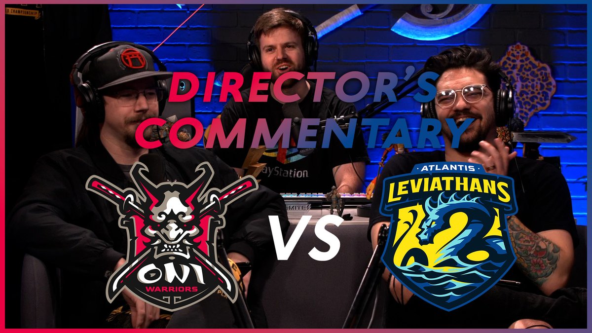 The second SWC Semifinal didn't quite go as expected. Rewatch it with our casters as JMac, Trelli, Gore, and Tristan sit down for a brand new episode of Director's Commentary, featuring the Atlantis Leviathans vs Oni Warriors! 👺youtu.be/yEQXGr4u2hw🐍
