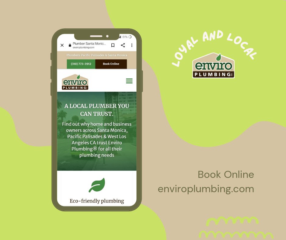 🛠️ Plumbing problems? Book online, anytime! Enviro Plumbing makes it easy for MarVista, West Adams, and Mid City LA residents. Schedule your service now and experience hassle-free booking! 🌐

📍 #MarVista #WestAdams #MidCityLA #OnlineBooking #EnviroPlumbing